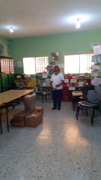 El Distrito Educativo 15-04 Santo Domingo (Noroeste), realizó entrega de libros de textos de los niveles inicial y primaria